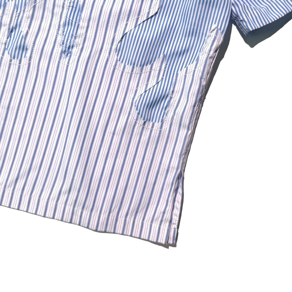 拼接條紋襯衫 The Flame SS Shirt