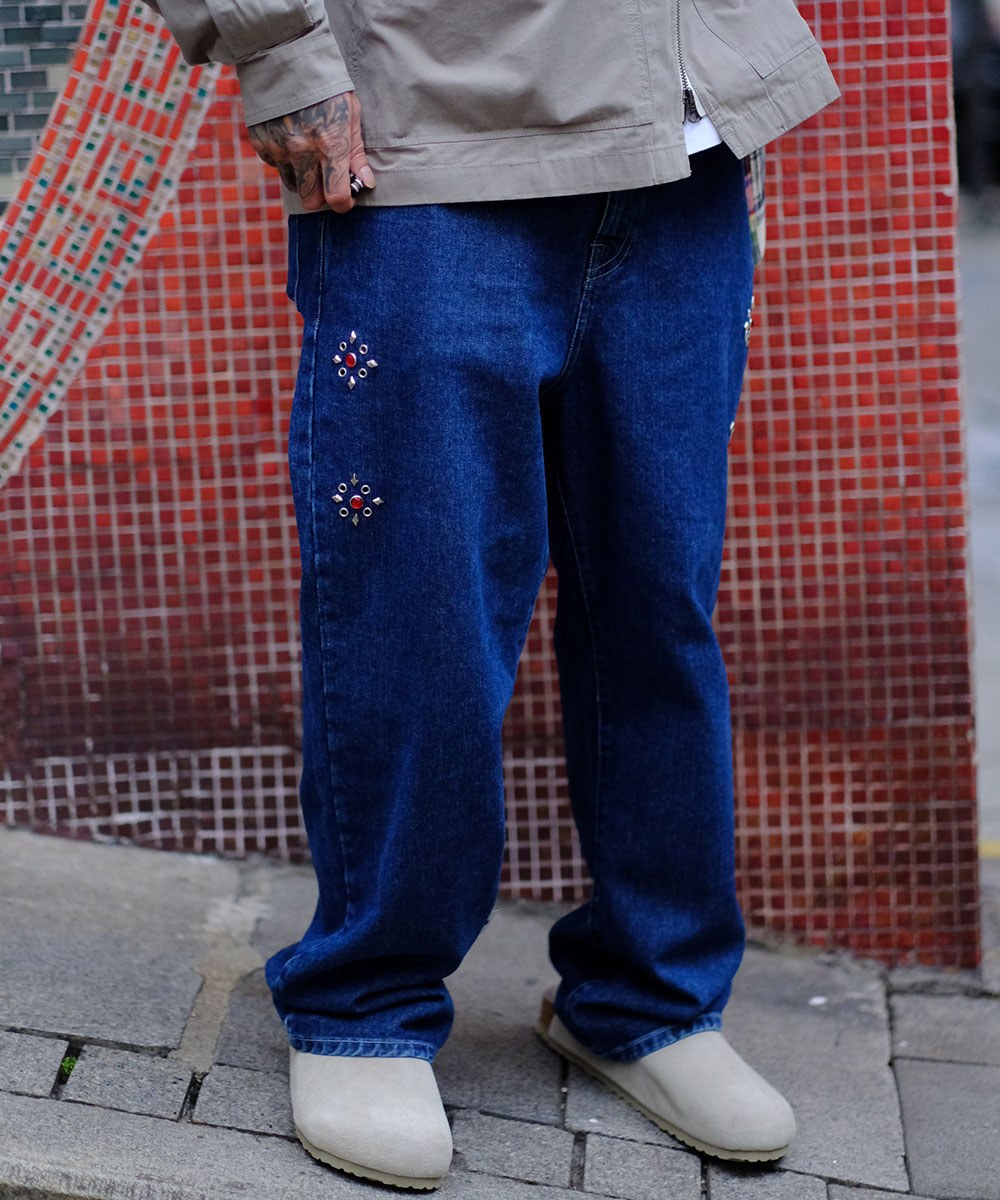 牛仔長褲 Eyes of Tiger Jeans