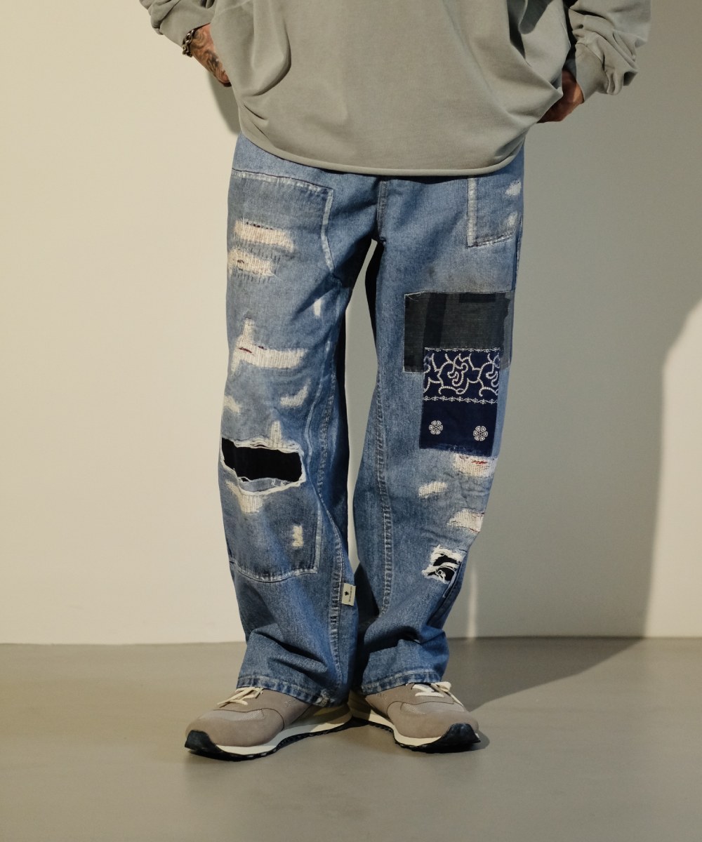 軍風牛仔褲 Digital Airforce Painter Pants