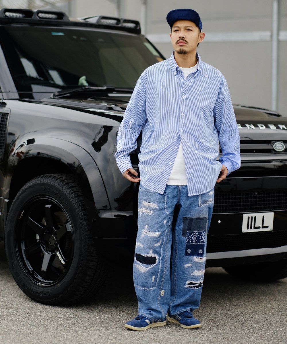 軍風牛仔褲 Digital Airforce Painter Pants