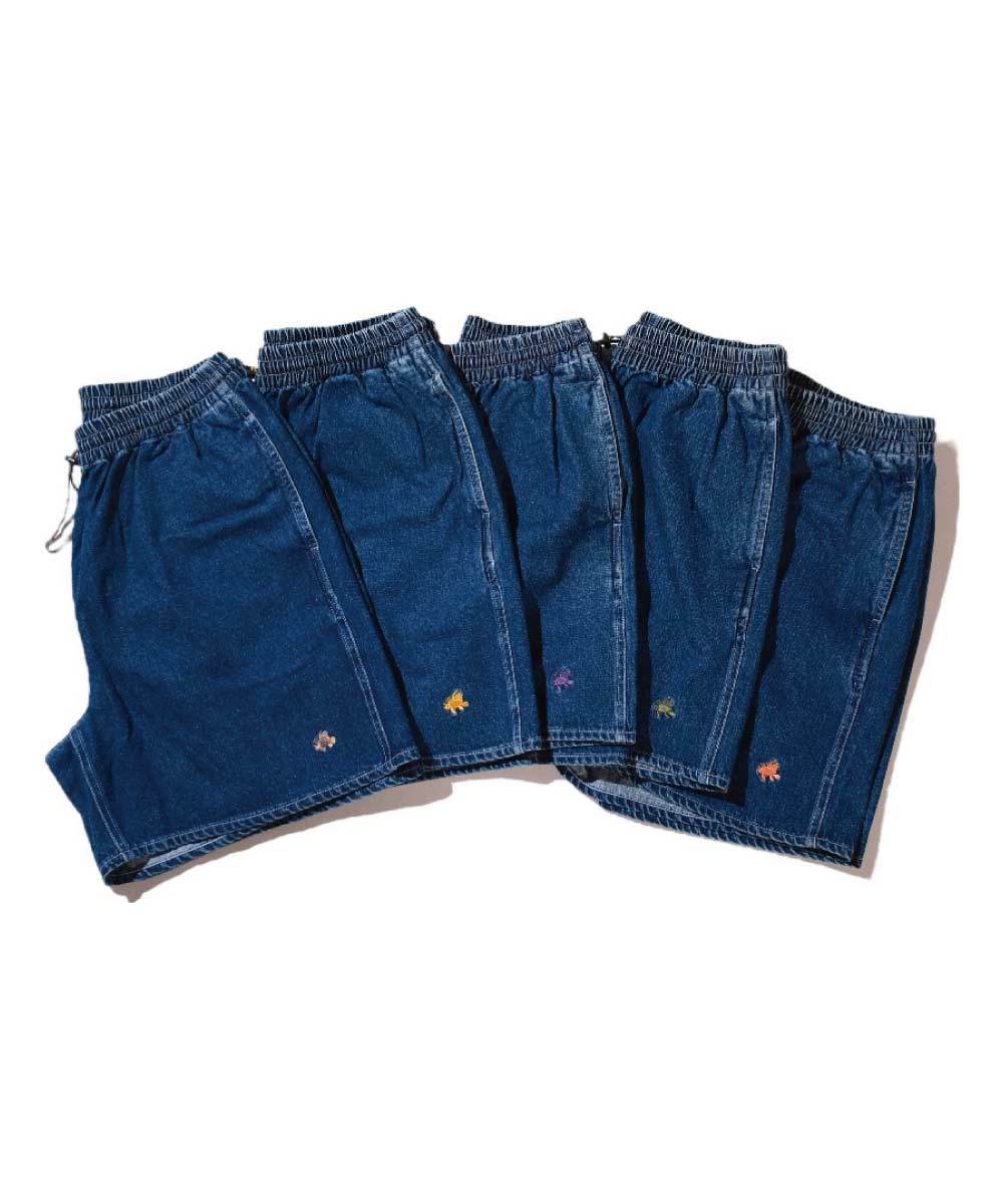 刺繡牛仔短褲 The Easy Shorts(Blind Draw)
