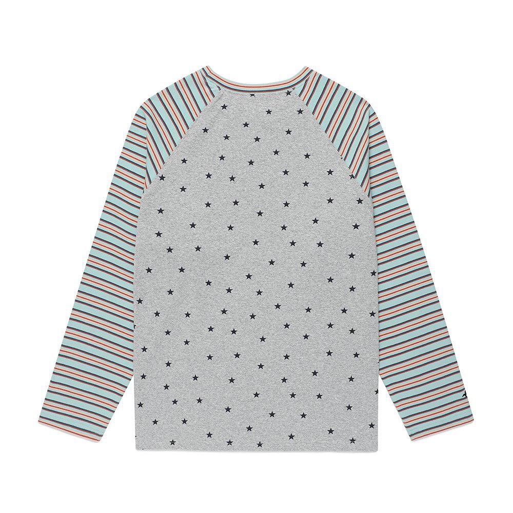 條紋星星長TEE STRIPED STAR RAGLAN LS TEE