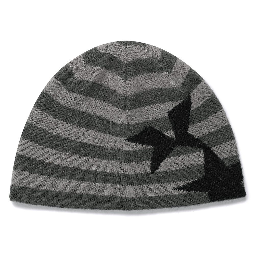 條紋毛帽 STRIPED TWIN STAR BEANIE