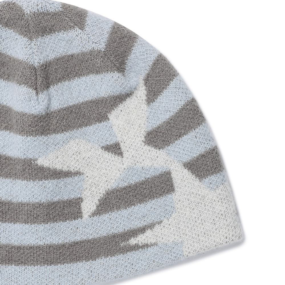 條紋毛帽 STRIPED TWIN STAR BEANIE
