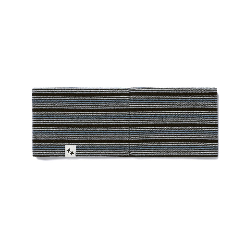 條紋髮帶 MULTI STRIPED BUTTON HAIR BAND
