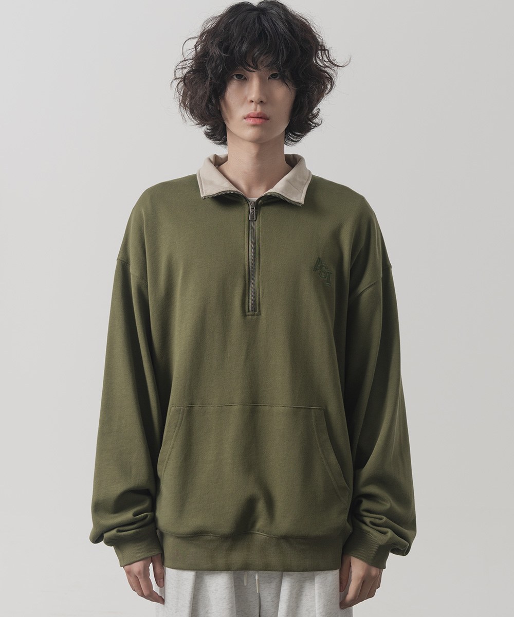 套頭上衣 ASI HALF ZIP_UP PULLOVER