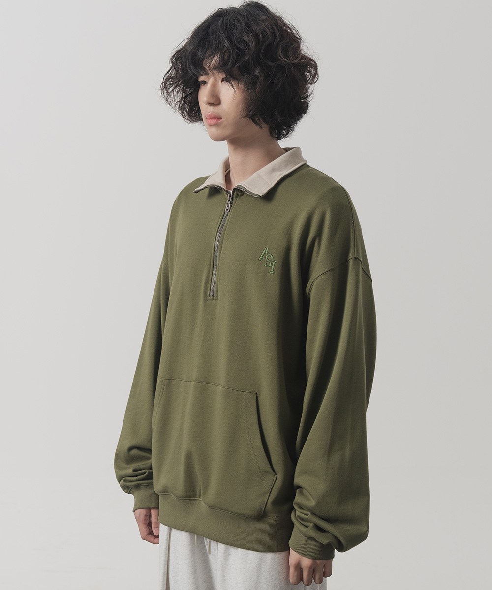套頭上衣 ASI HALF ZIP_UP PULLOVER