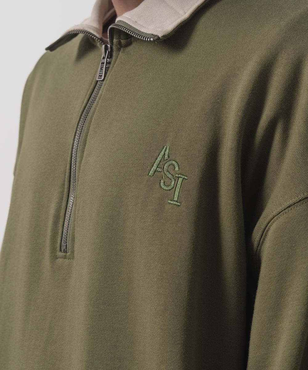 套頭上衣 ASI HALF ZIP_UP PULLOVER
