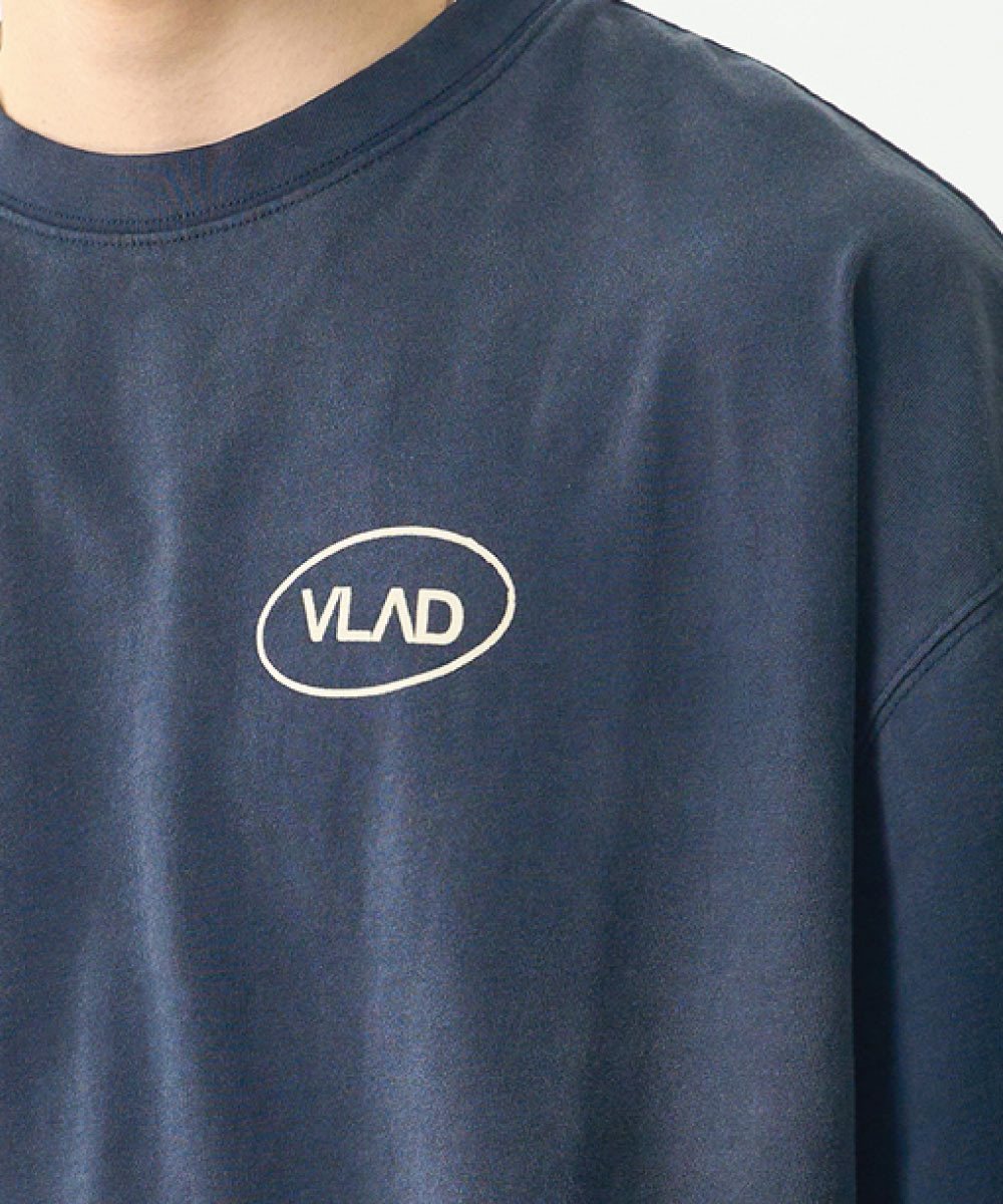 水洗短袖T恤 SMALL LOGO FADE WASHING HALF T-SHIRT