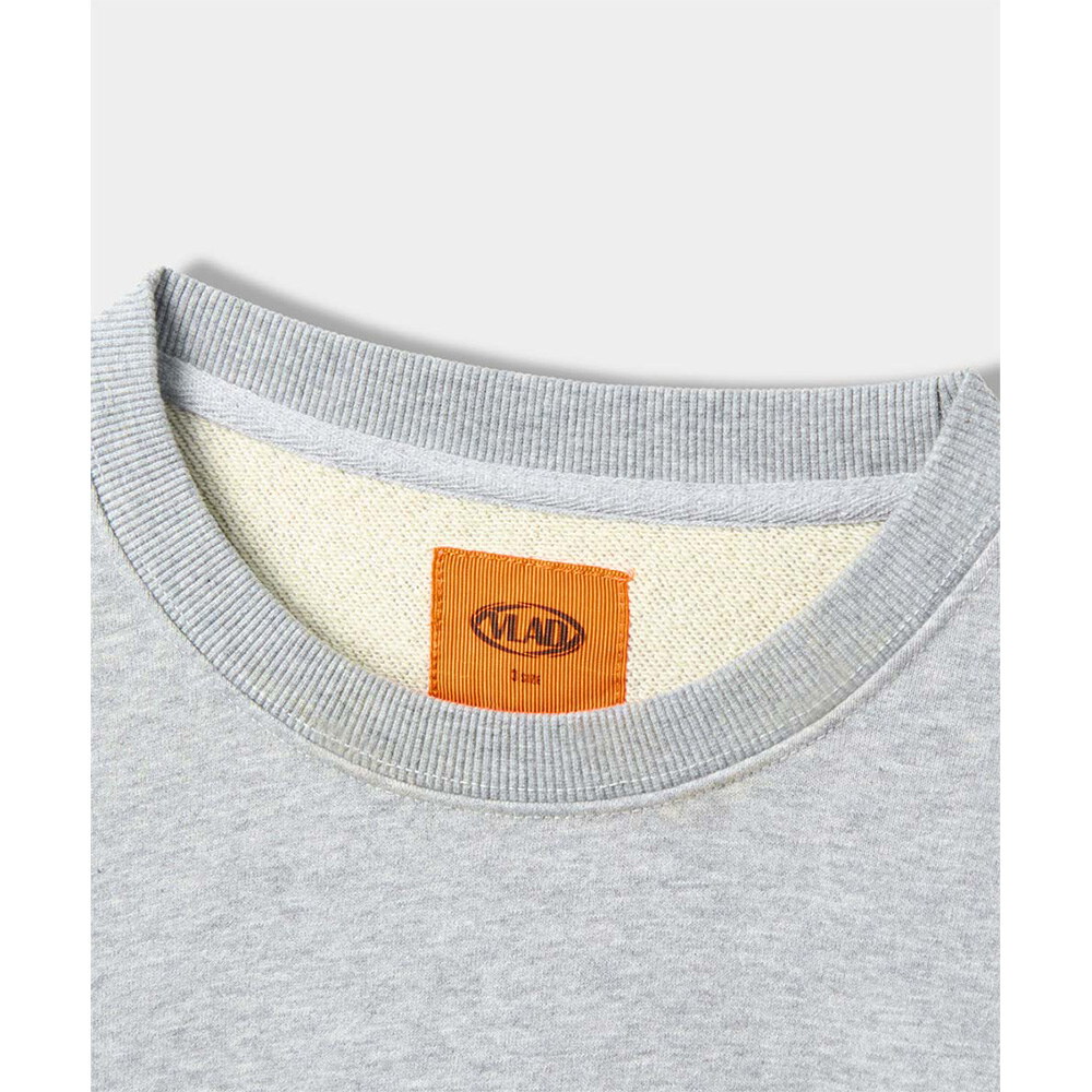 大學TEE  VLAD CUT-OFF APPLIQUE SWEAT SHIRT