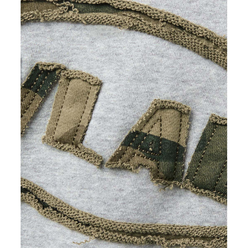 大學TEE  VLAD CUT-OFF APPLIQUE SWEAT SHIRT