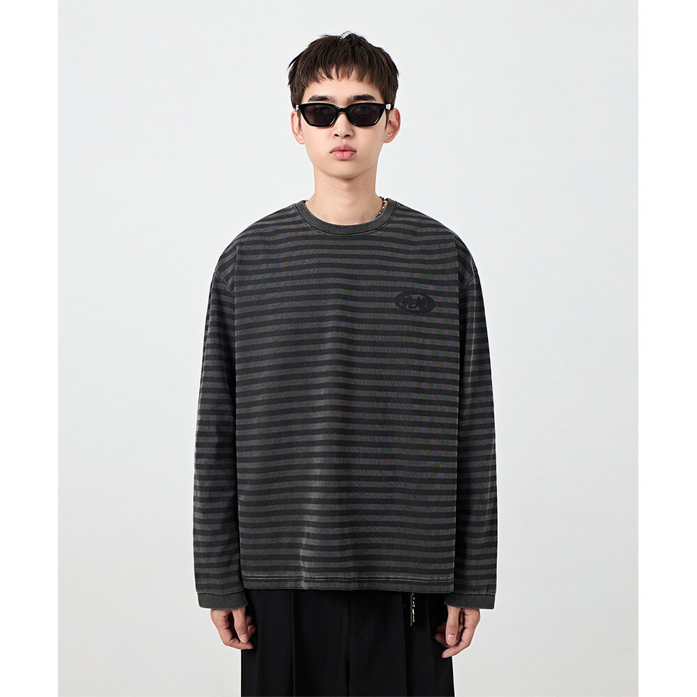 條紋上衣 LAYERING STRIPE LONG SLEEVE T-SHIRT