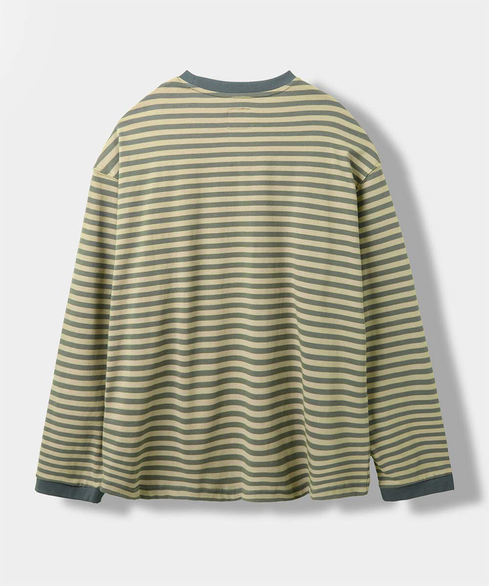 條紋上衣 LAYERING STRIPE LONG SLEEVE T-SHIRT