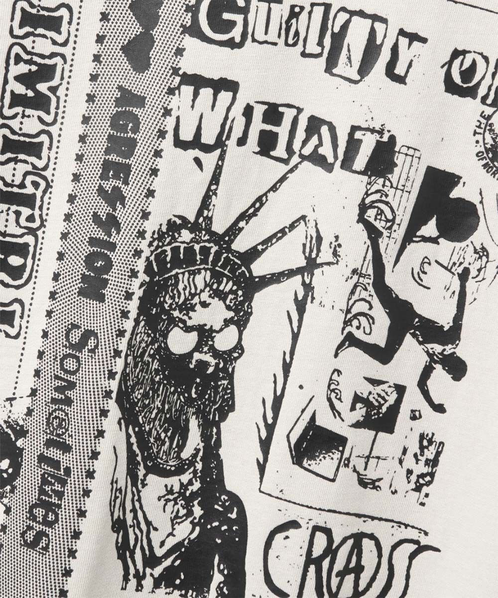 圖像上衣 RAGLAN COLOR BLOCK PIGMENT ARTWORK T-SHIRT