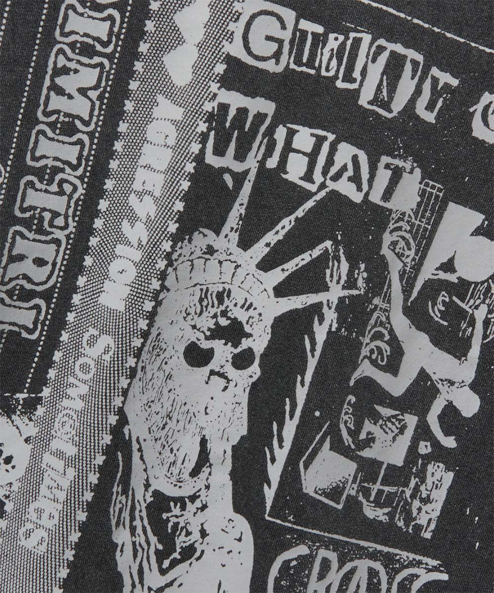 圖像上衣 RAGLAN COLOR BLOCK PIGMENT ARTWORK T-SHIRT