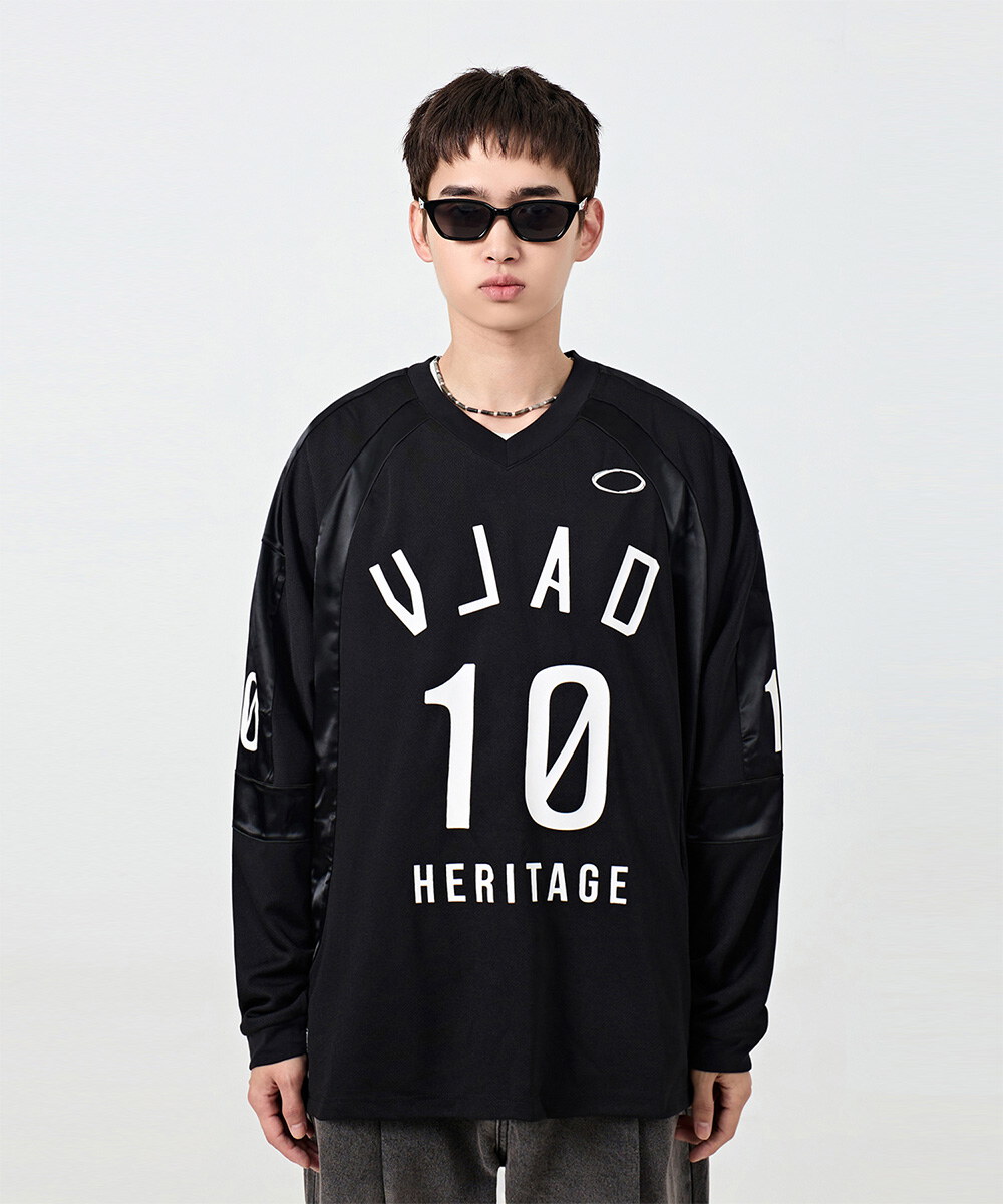 印花橄欖球衫 VLAD TURNOVER ARTWORK LOGO RUGBY JERSEY