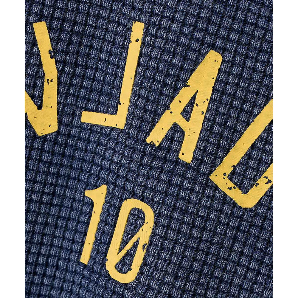 華夫格亨利領上衣 VLAD ARTWORK WAFFLE HENLEY NECK SWEATSHIRT