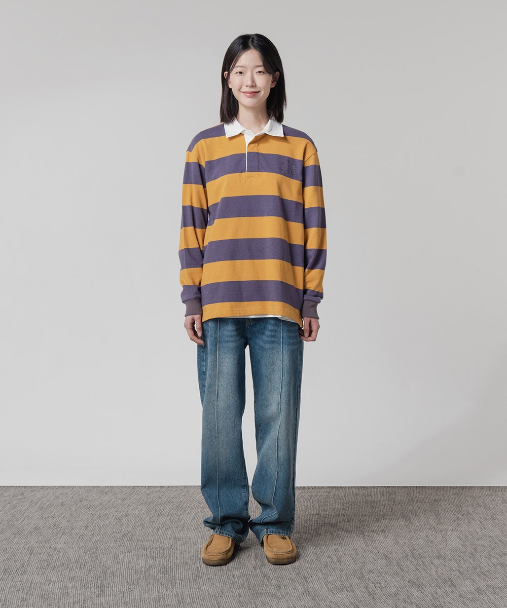 條紋橄欖球衫 STRIPE RUGBY SHIRT