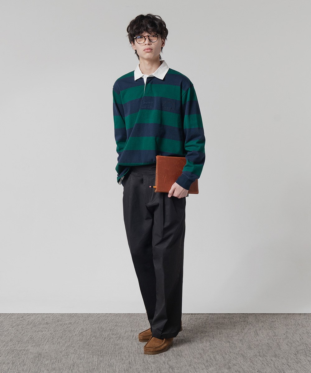 條紋橄欖球衫 STRIPE RUGBY SHIRT