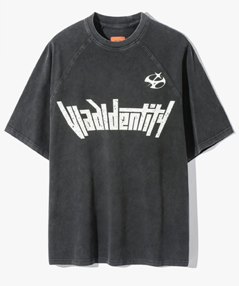 印花短袖上衣 PIGMENT RAGLAN IDENTITY HALF T-SHIRT