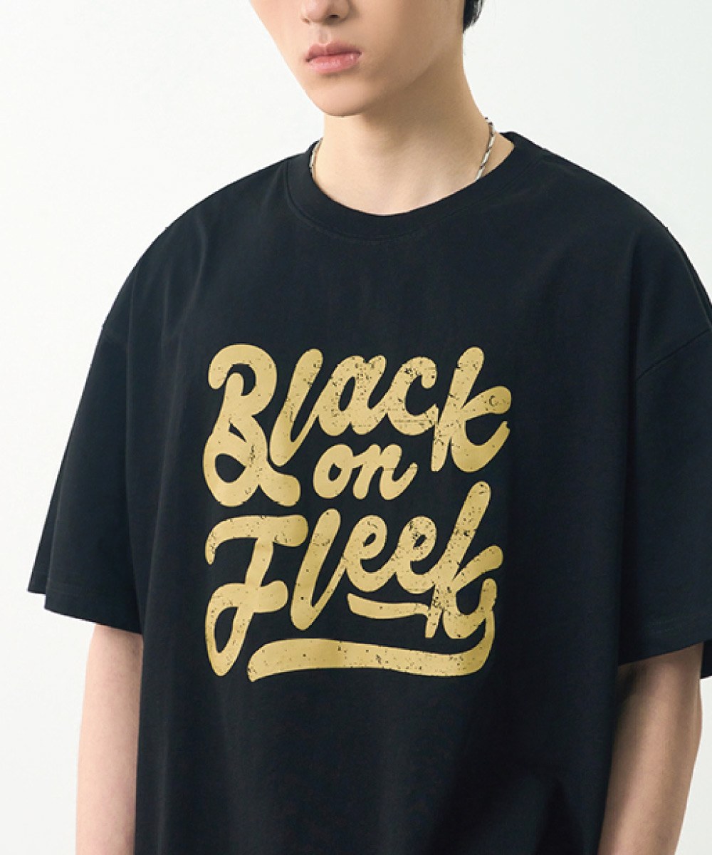 水洗印花上衣 BOF GRAPHIC WASHED HALF T-SHIRT