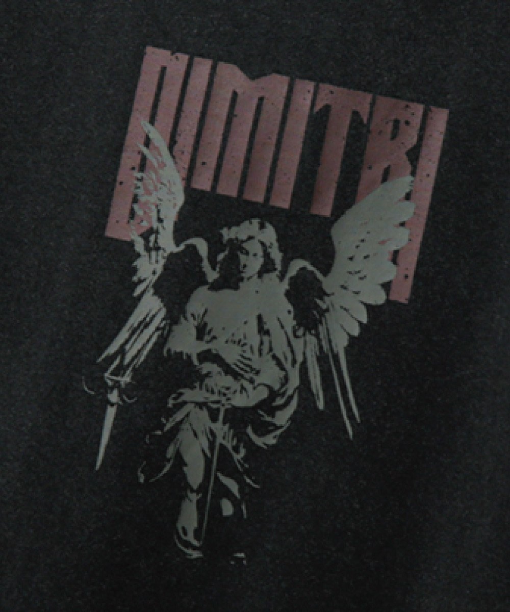 復古印花上衣 PIGMENT FADE WASHING ARTWORK HALF T-SHIRT