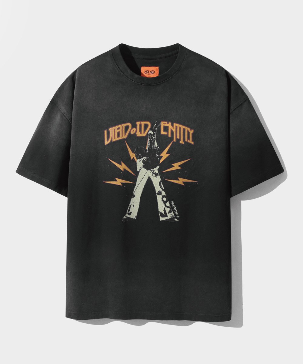 印花上衣 VLAD PIGMENT ZEPPELIN HALF T-SHIRT