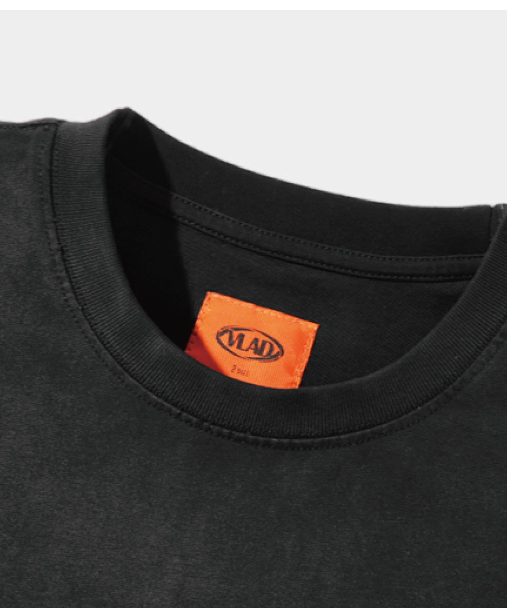 印花上衣 VLAD PIGMENT ZEPPELIN HALF T-SHIRT