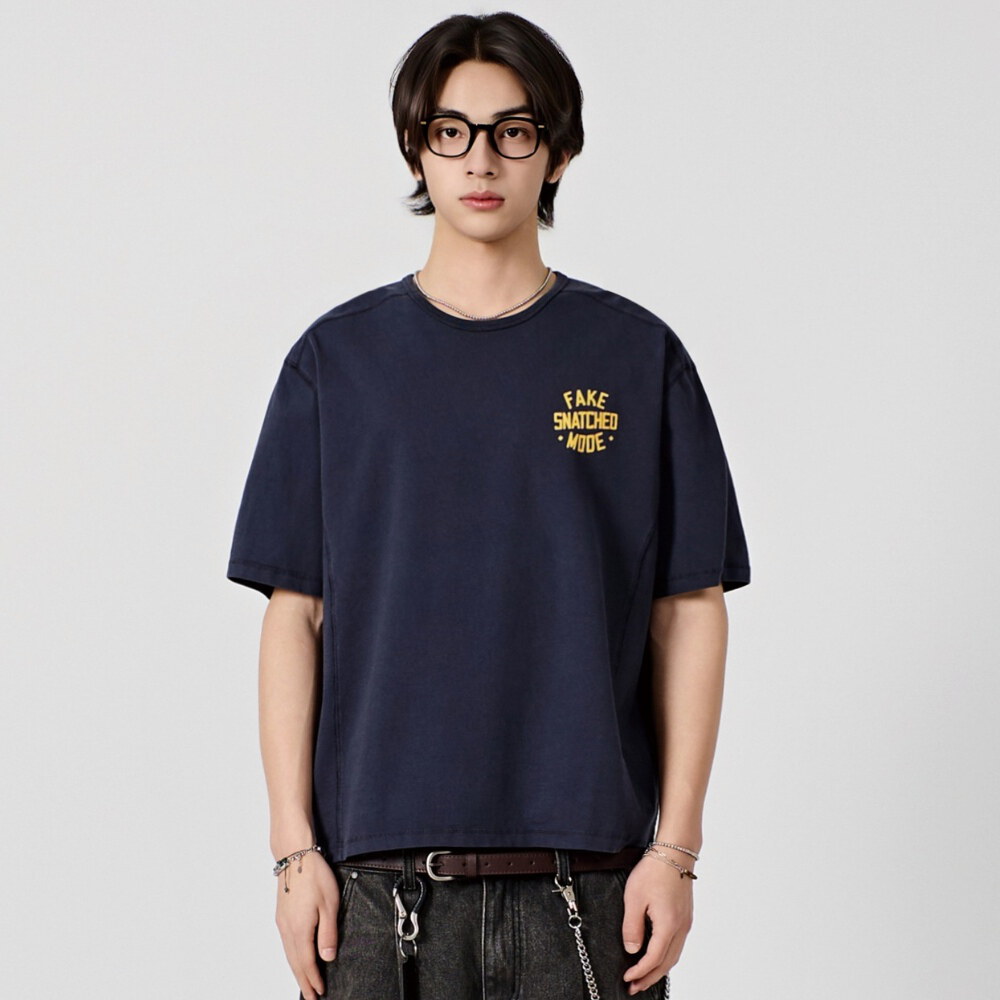 印花短TEE SNATCHED CROP SHORT SLEEVE T-SHIRT