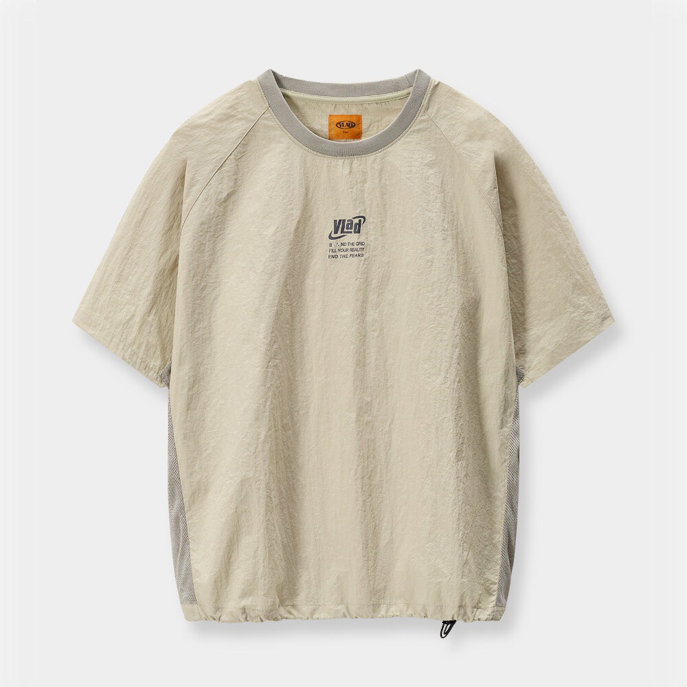 拼接尼龍短TEE VLAD NYLON CORE HALF T-SHIRT