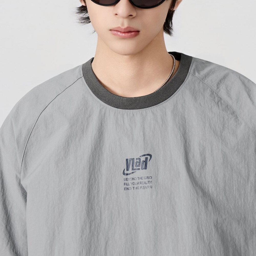 拼接尼龍短TEE VLAD NYLON CORE HALF T-SHIRT