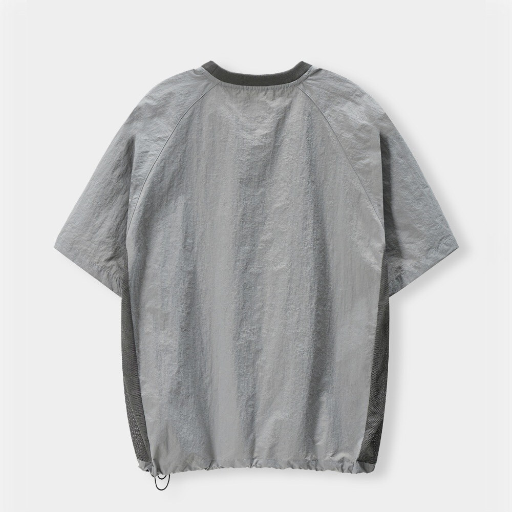 拼接尼龍短TEE VLAD NYLON CORE HALF T-SHIRT