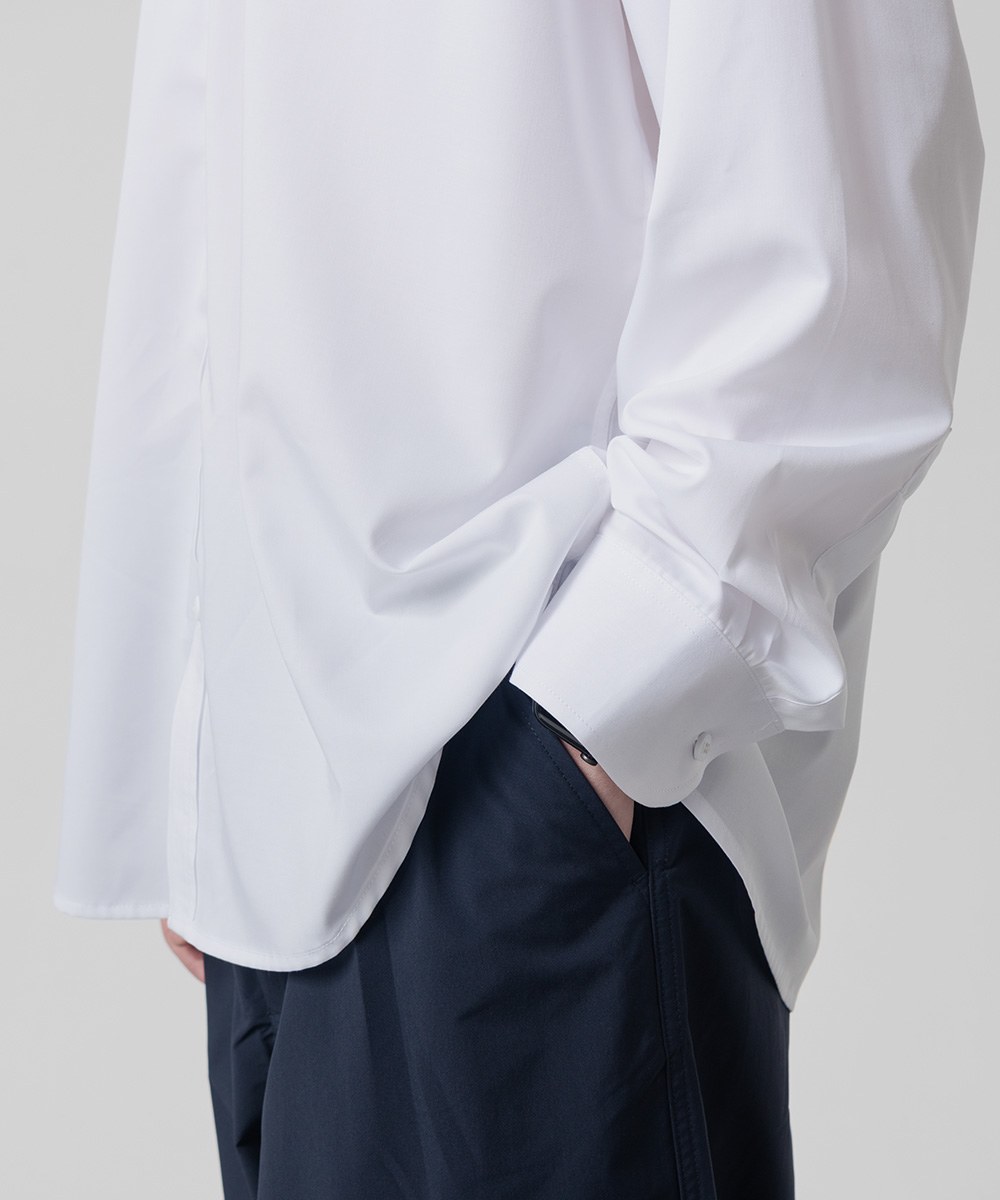 竹纖混紡寬鬆長袖襯衫 Bamboo OVERSIZED DRESS SHIRTS