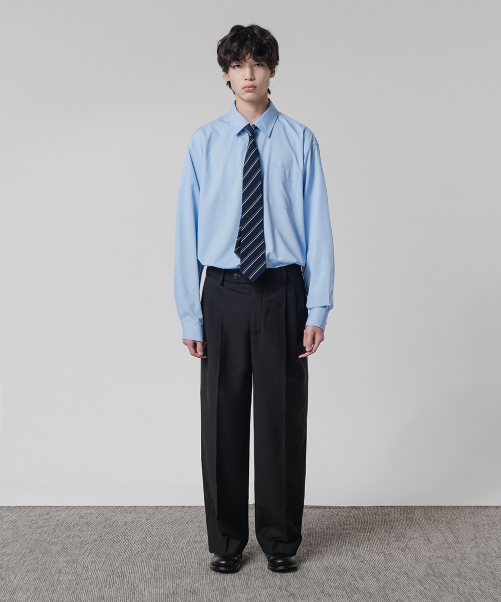 竹纖混紡寬鬆長袖襯衫 Bamboo OVERSIZED DRESS SHIRTS