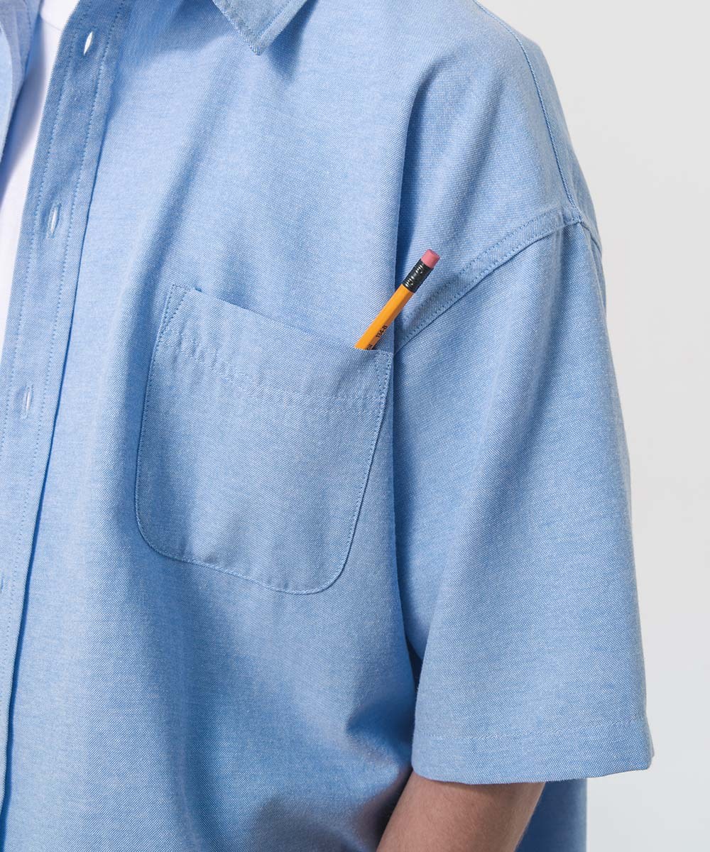 寬鬆短袖襯衫 ALL SEASON BASIC RELAXFIT HALF SHIRT
