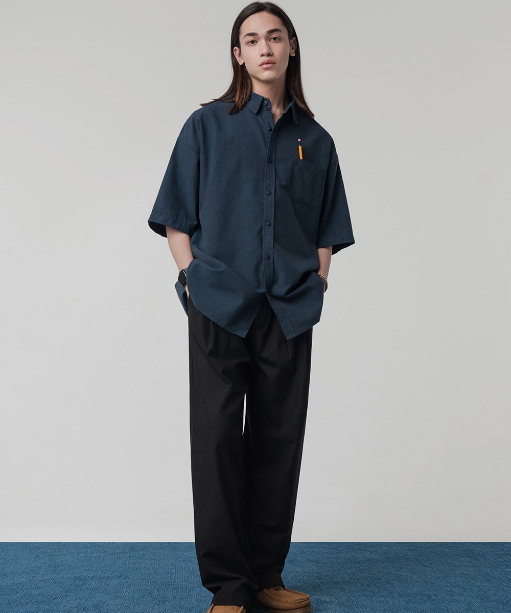 寬鬆短袖襯衫 ALL SEASON BASIC RELAXFIT HALF SHIRT