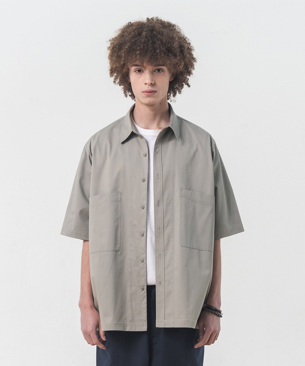 斜紋短袖襯衫 ALL SEASON OBLIQUE HALF SHIRT