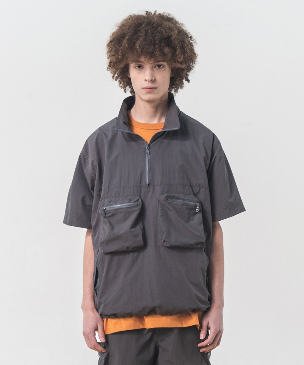 軍風口袋套頭衫 VLAD COMBAT HALF SHIRT