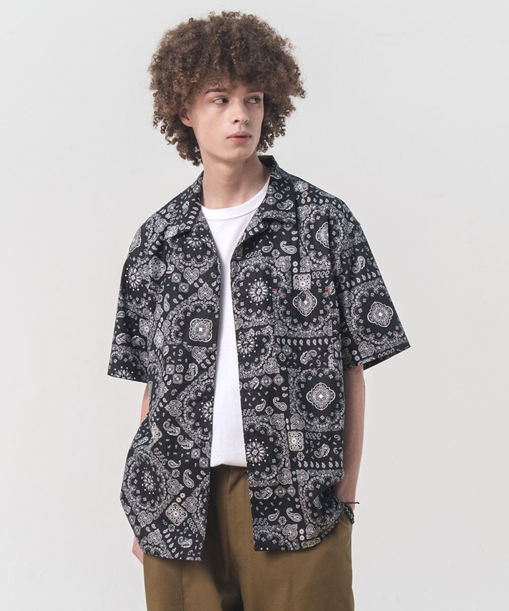 變形蟲襯衫 OBLIQUE PAISLEY SHIRT