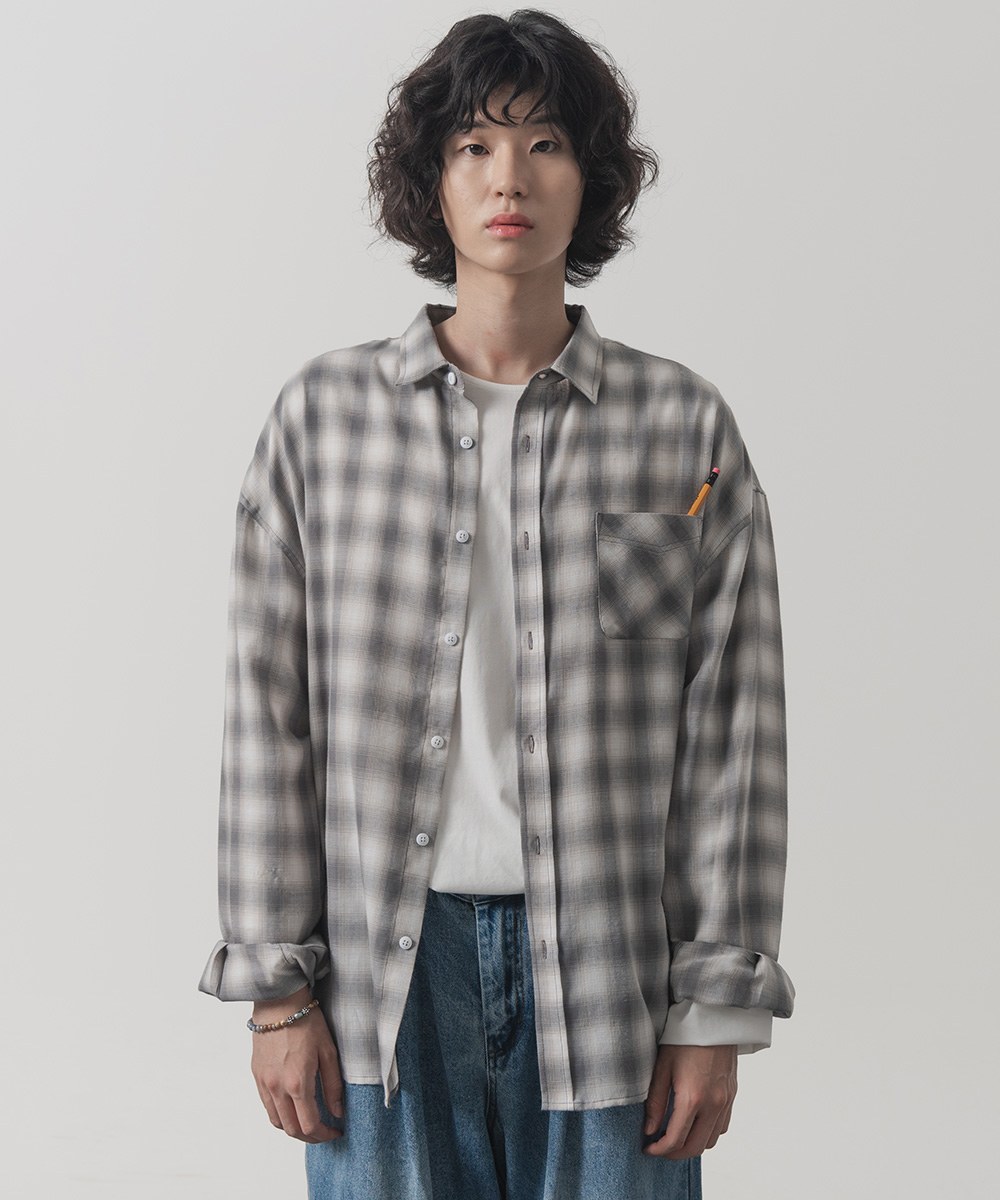 格紋襯衫 FOUR SEASONS OMBRE CHECK SHIRT