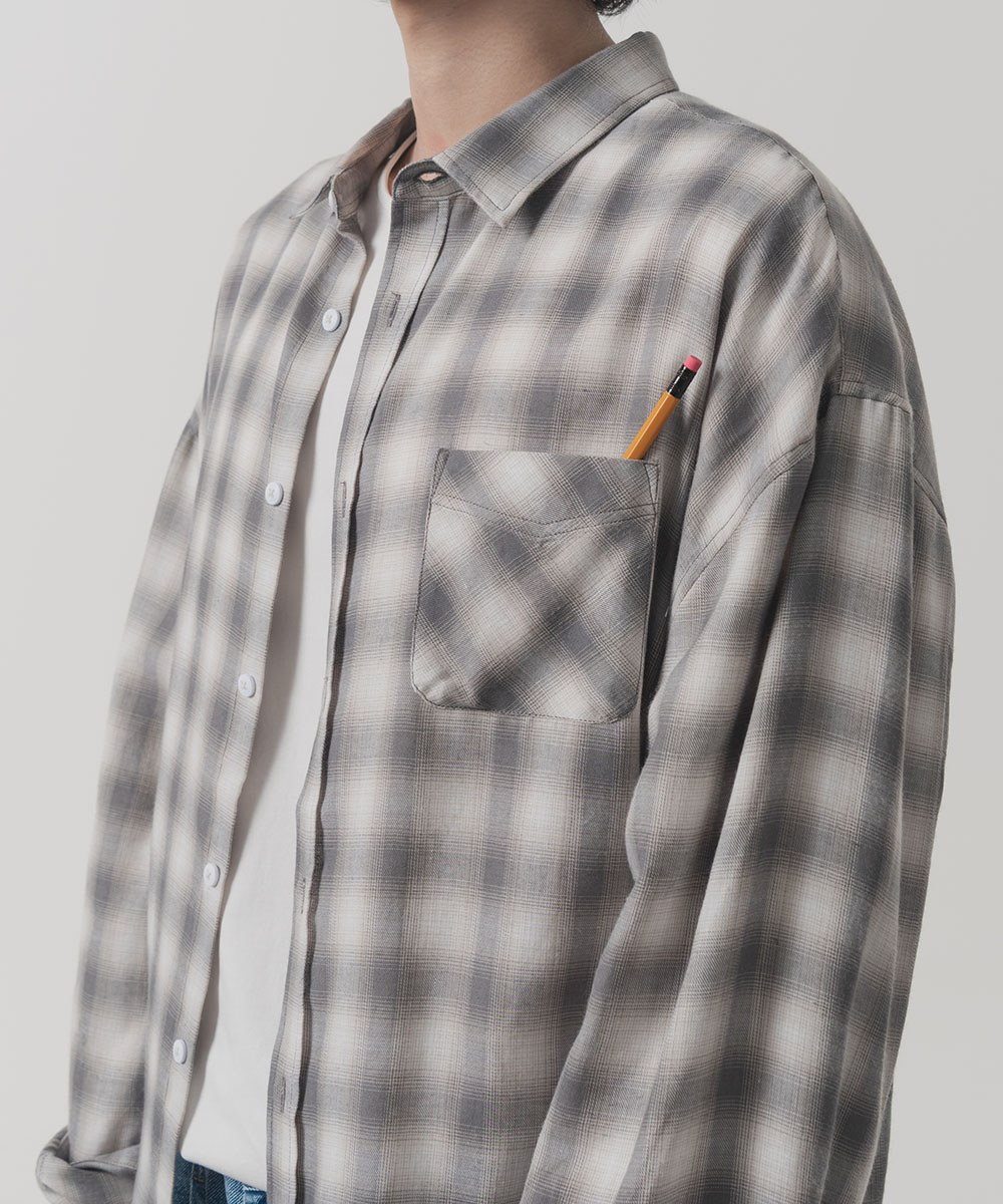格紋襯衫 FOUR SEASONS OMBRE CHECK SHIRT