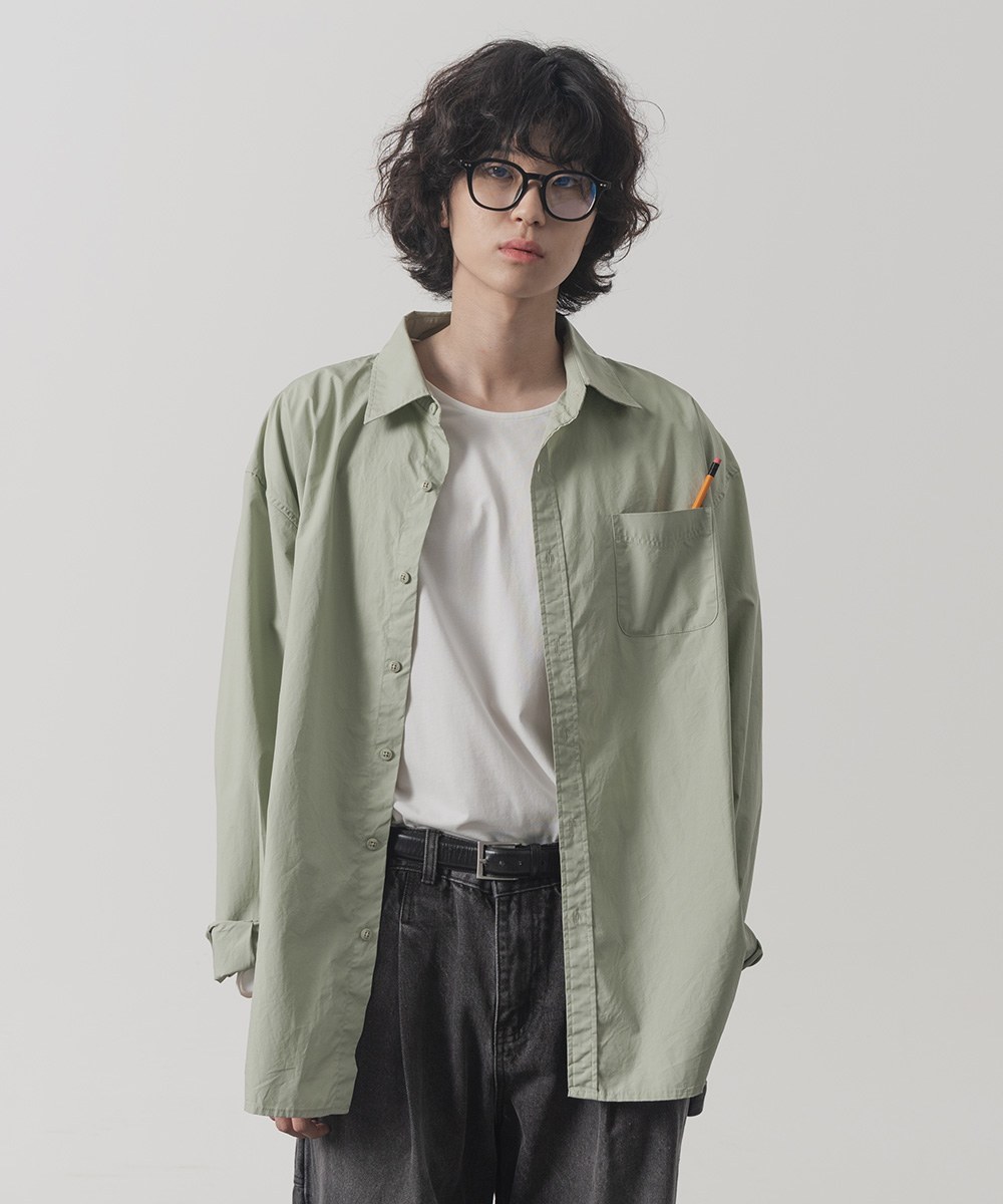 口袋襯衫 FOUR SEASONS PAPER LAUNDRY SHIRT