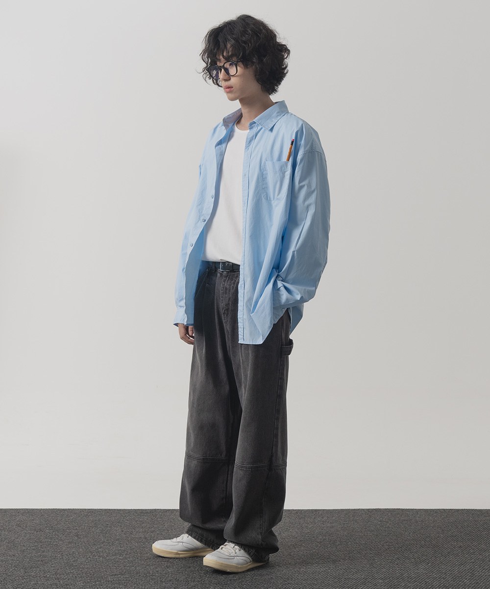 口袋襯衫 FOUR SEASONS PAPER LAUNDRY SHIRT