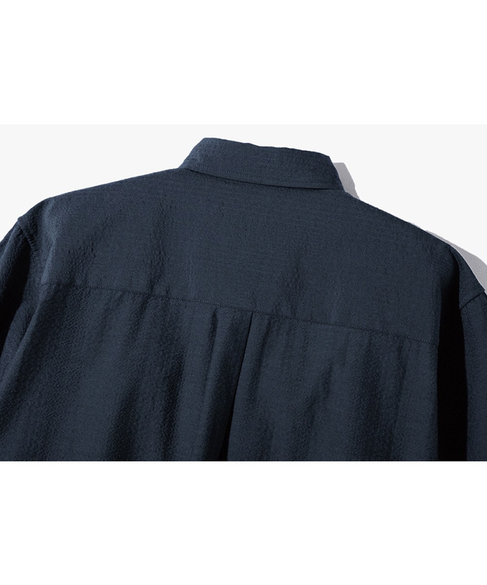 泡泡紗襯衫 SEERSUCKER HALF SHIRT