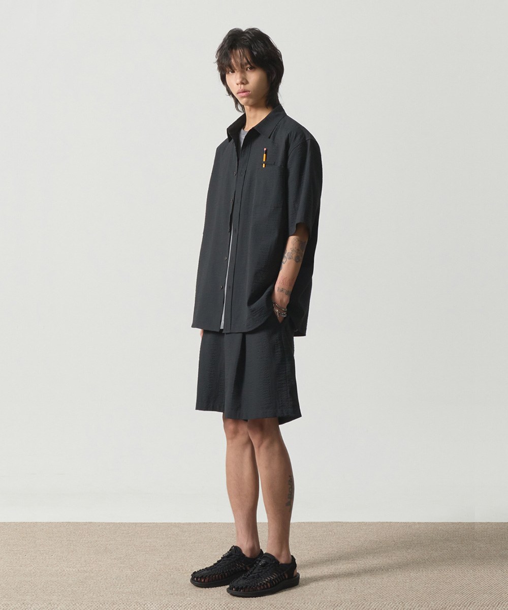 泡泡紗襯衫 SEERSUCKER HALF SHIRT