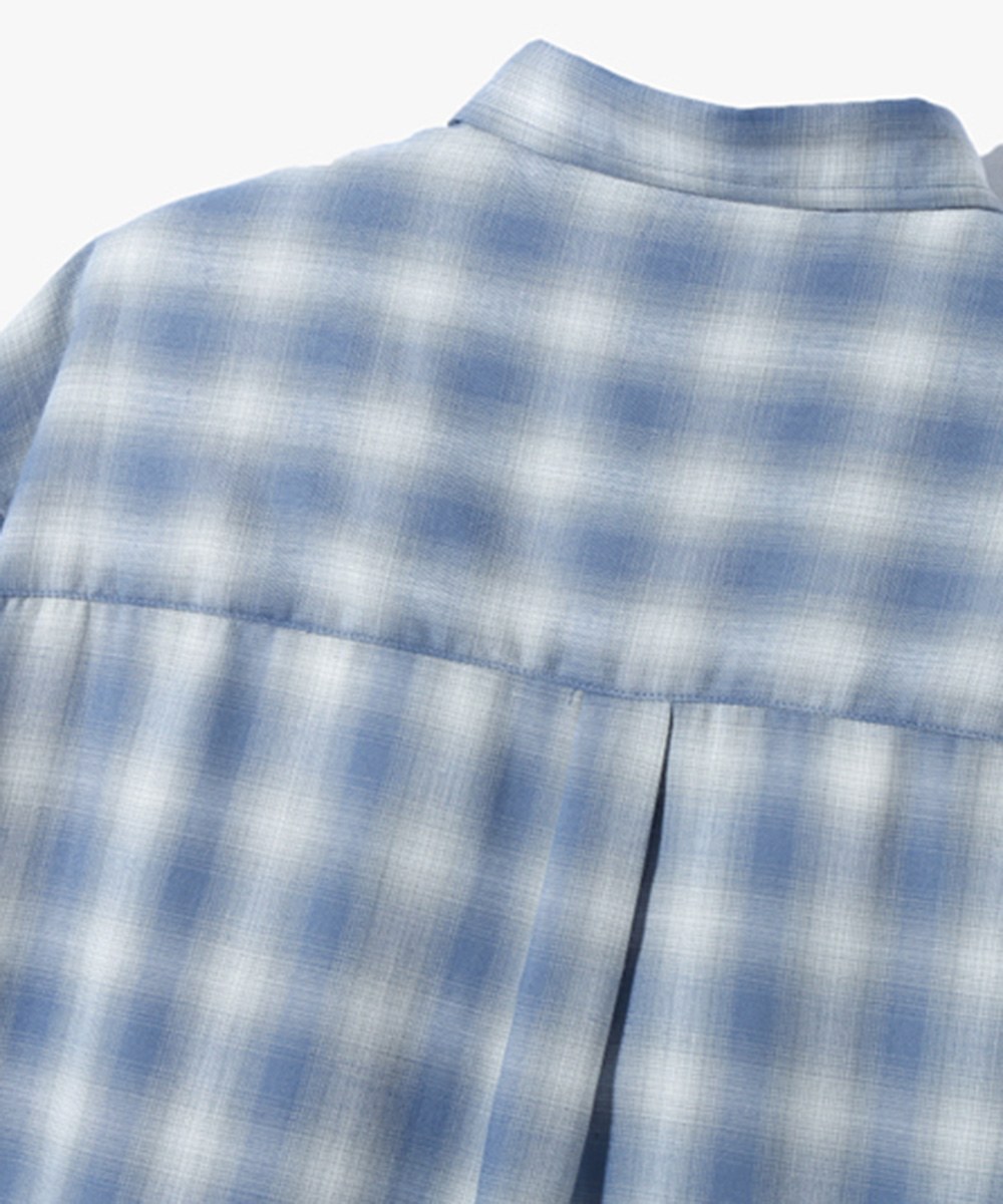 格紋襯衫 FOUR SEASONS OMBRE CHECK HALF SHIRT