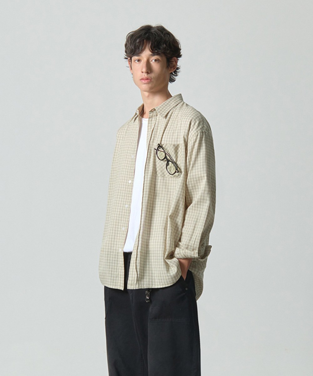 格紋襯衫 ASI ESSENTIAL FLAID CHECKERED SHIRT