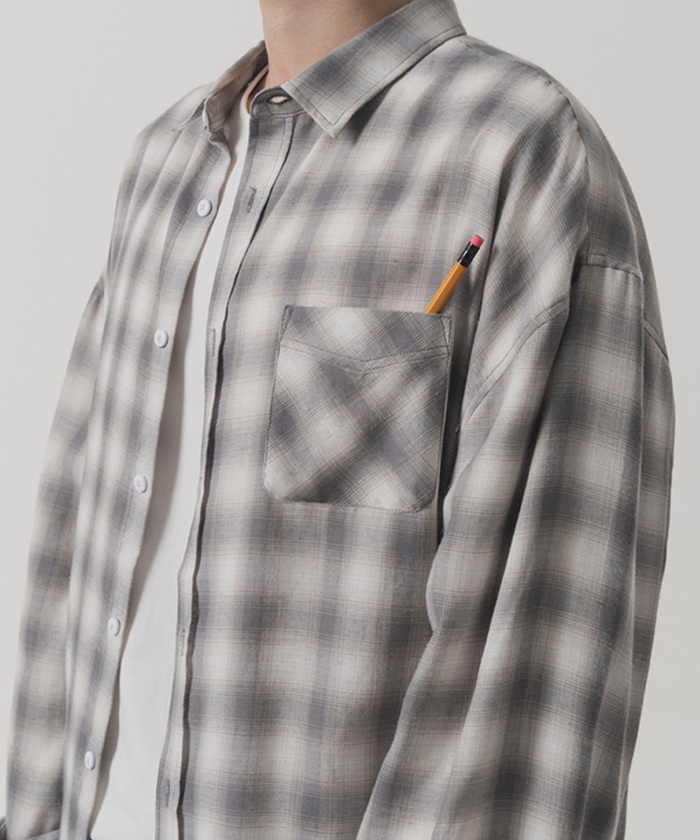 格紋襯衫 FOUR SEASONS OMBRE CHECK SHIRT