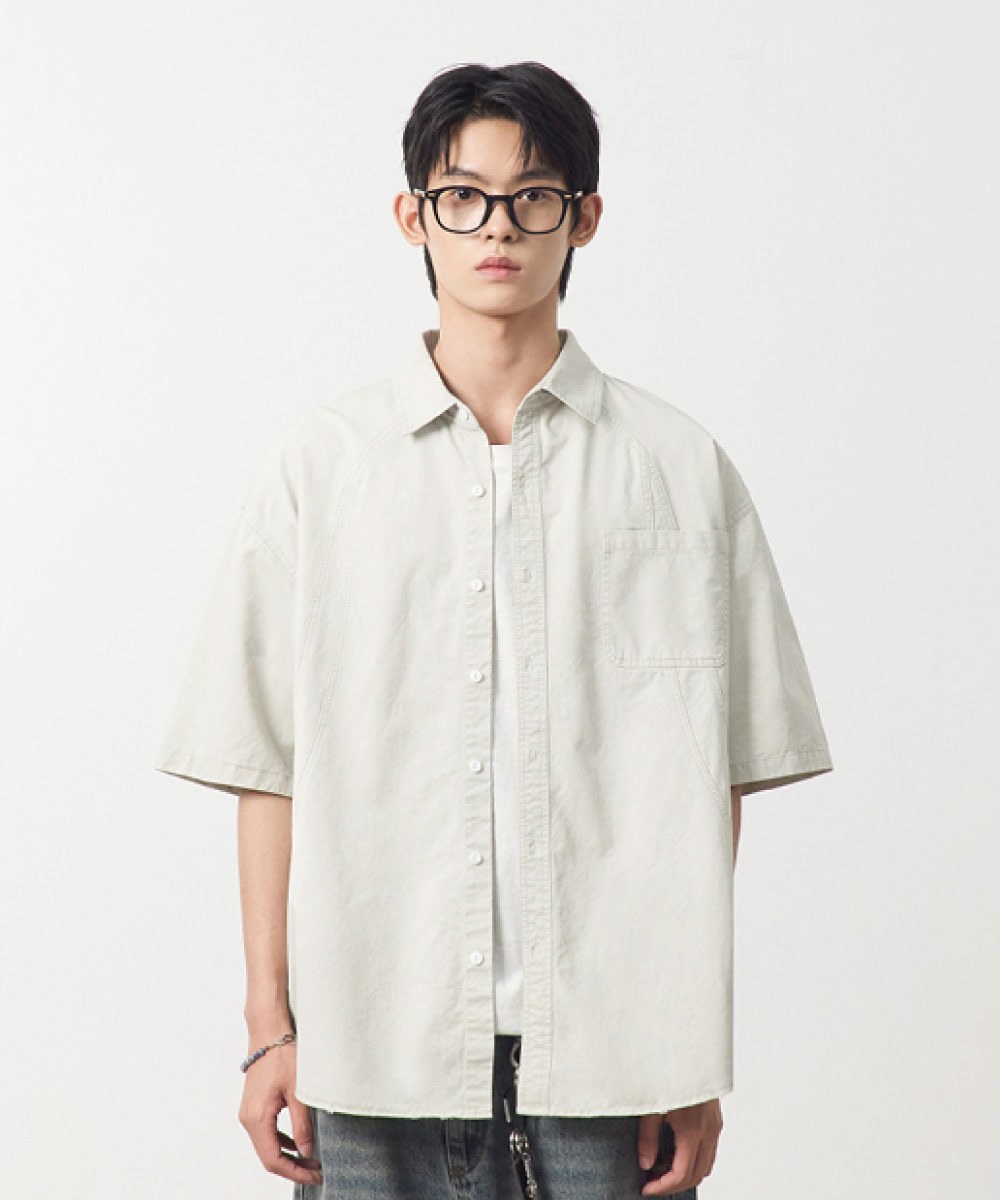 短袖襯衫 COTTON HALF SHIRT