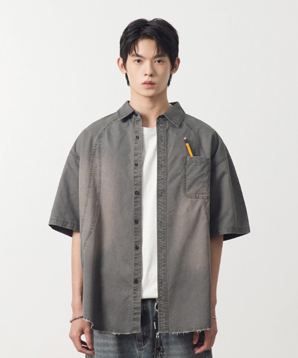 短袖襯衫 COTTON HALF SHIRT
